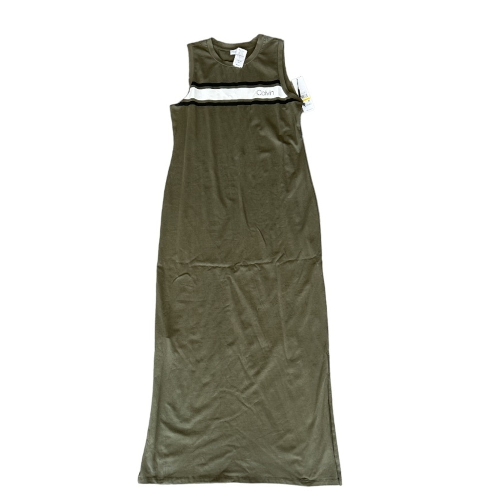 Calvin Klein Olive Green Dress